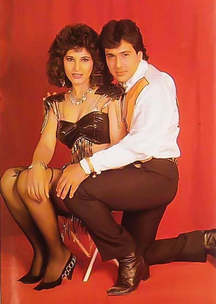 Archana Puran Singh And Govinda Young Photo
