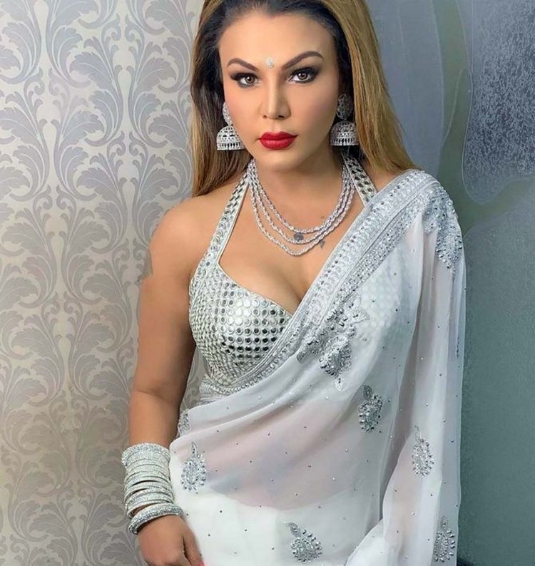 Rakhi Sawant In Saree