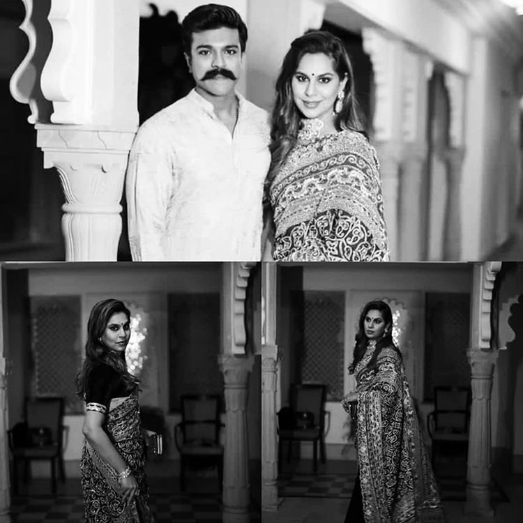 Ram Charan And Wife At Niharika Konidela Wedding