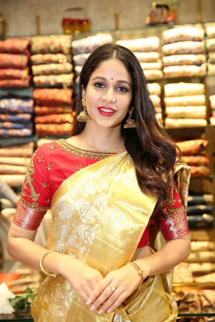 Lavanya Triparthi In Yellow Saree 7