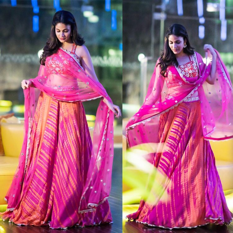 Lavanya Tripathi In Pink Saree 2