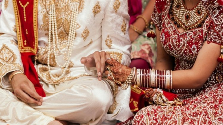 Groom And Bride In India