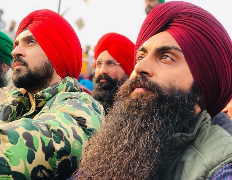 Diljit Dosanjh In Farmers Protest