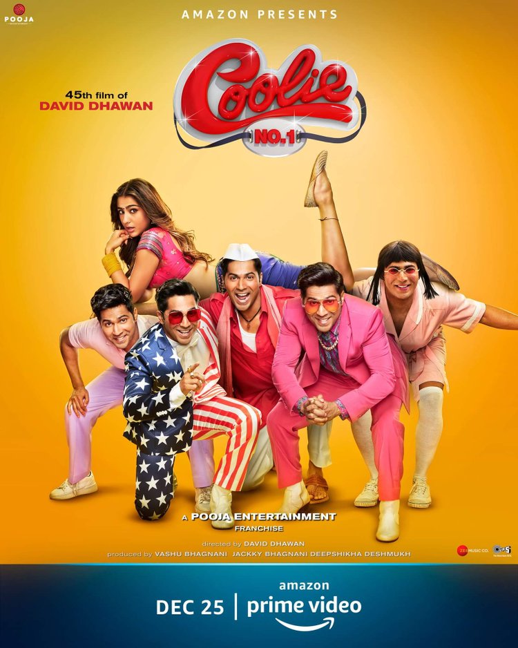 Coolie No 1 Poster