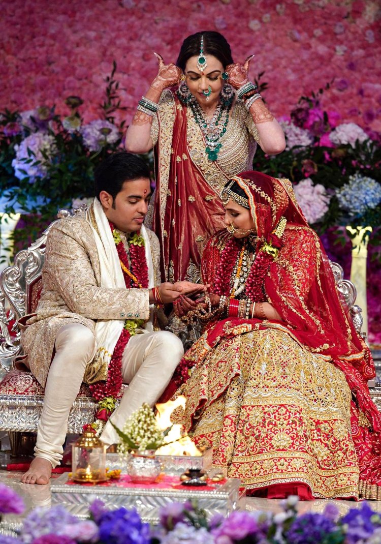 Akash Ambani Shloka Mehta Wedding