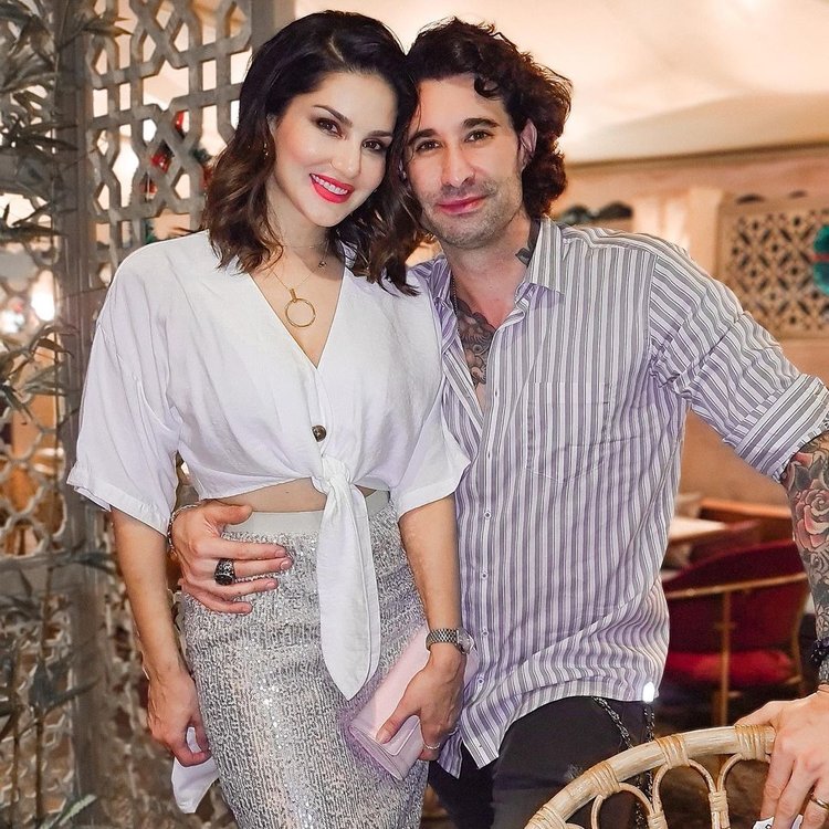 Sunny Leone And Daniel Weber