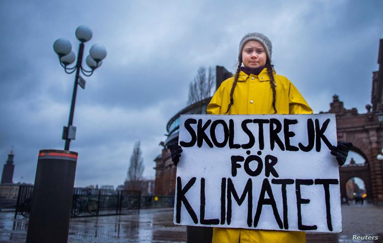 Greta Thunberg Protest