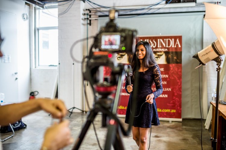 An Audition Casting For Bollywood Movie
