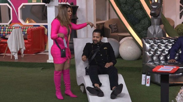 Rakhi Sawant And Rahul Mahajan In Bigg Boss 14