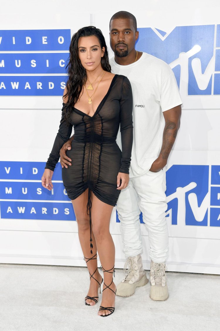 Kim Kardashian And Kanye West 1