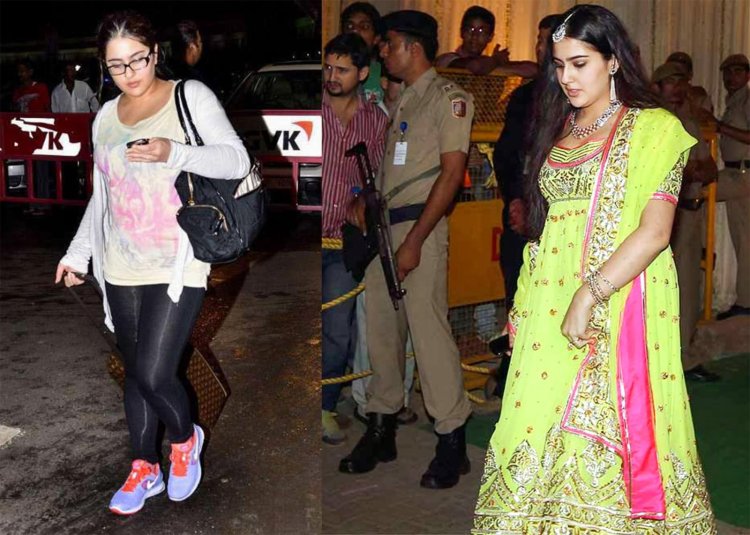 Sara Ali Khan Before Weight Loss