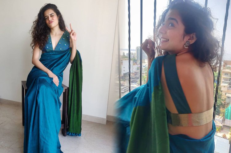 Mithila Palkar In Saree 1