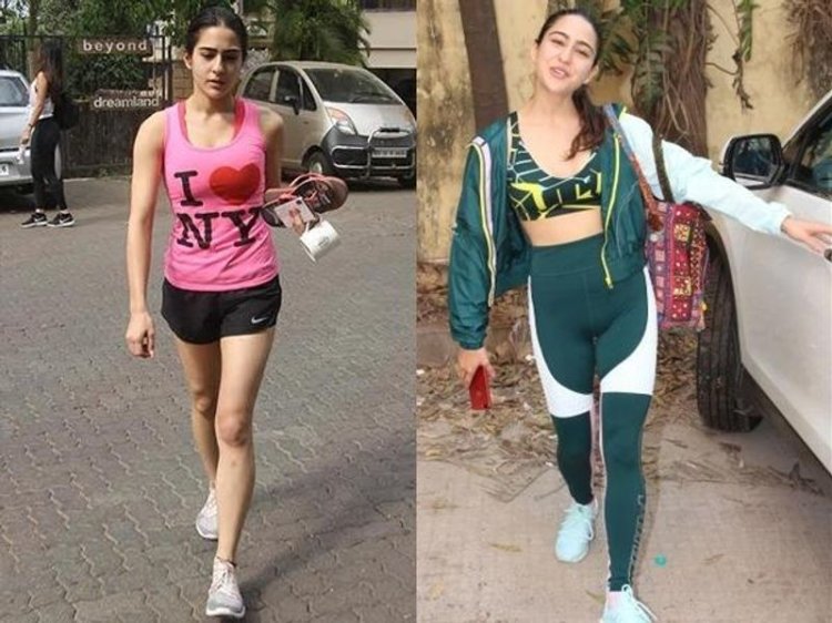 Sara Ali Khan Gym Look