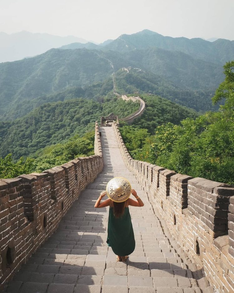 Selfie At The Great Wall
