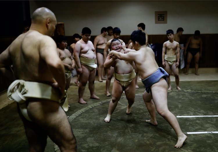 Kyuta Sumo Training 2