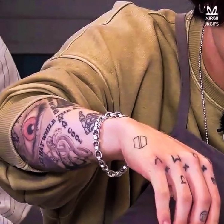 Jungkook Tattoos On Arm 1