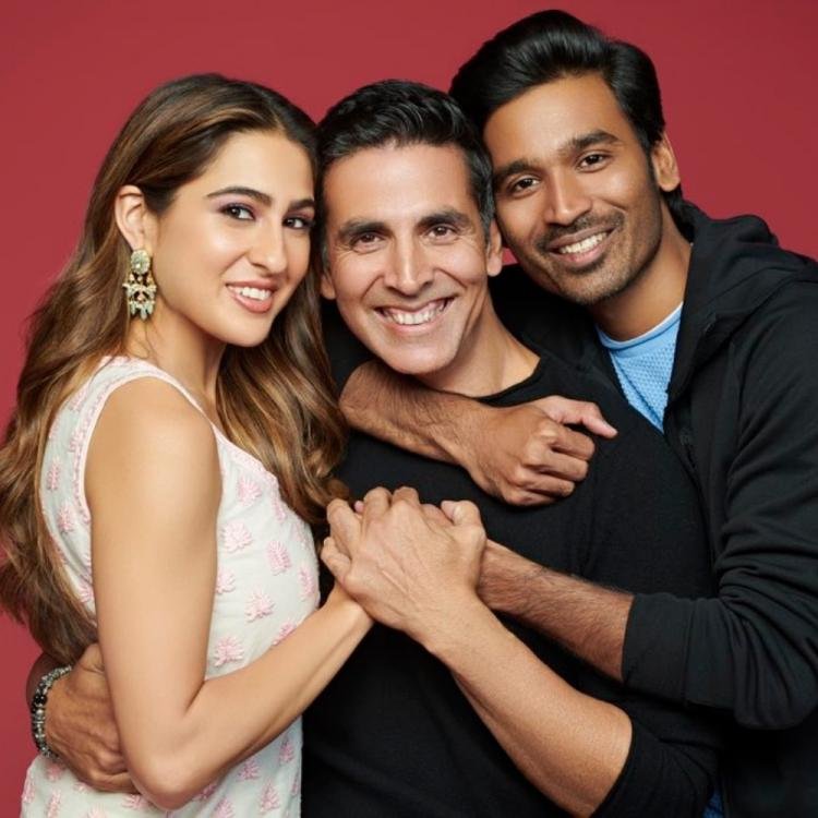 Sara Ali Khan In Atrangi Re With Akshay And Dhanus