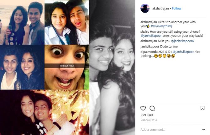 Janhvi Kapoor Ex Boyfriend Akshat Rajan