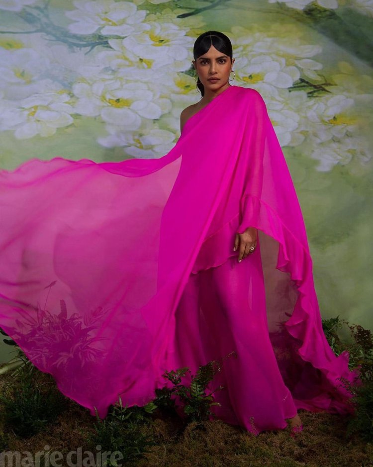 Priyanka Chopra On Marie Claire Magazine