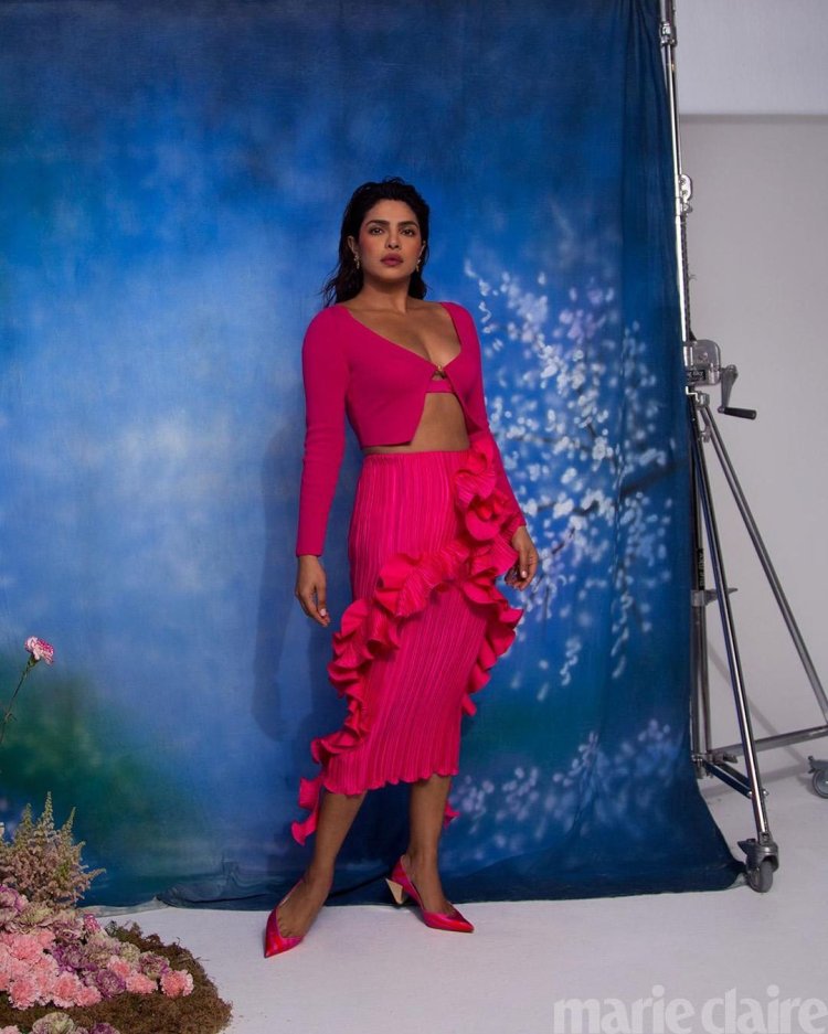 Priyanka Chopra On Marie Claire Magazine 7