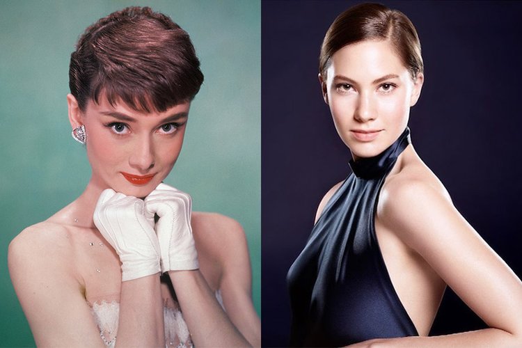 Audrey Hepburn And Emma Ferrer