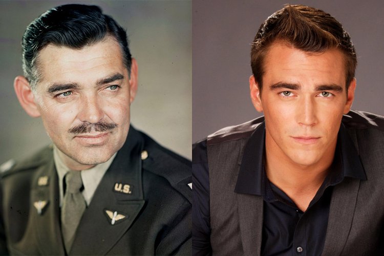 Clark Gable And Clark Gable Iii