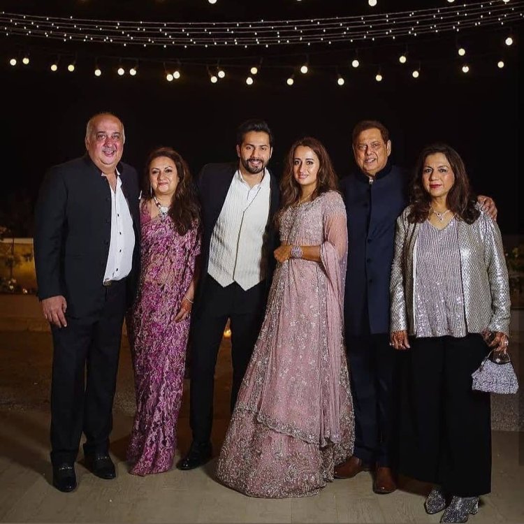 Varun Dhawan And Natasha Dalal Family