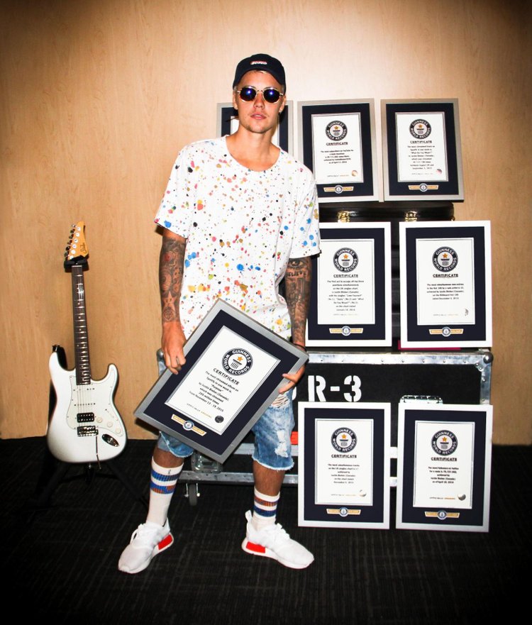 Justin Bieber Guinness World Records