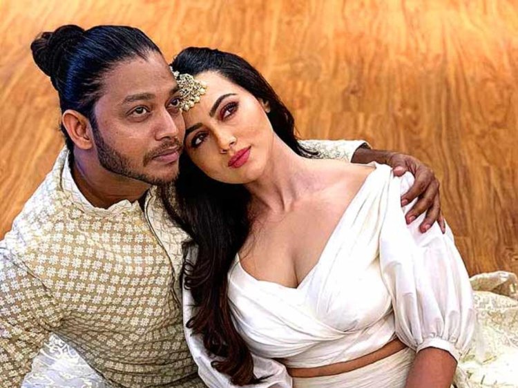 Sana Khan And Melvin Louis