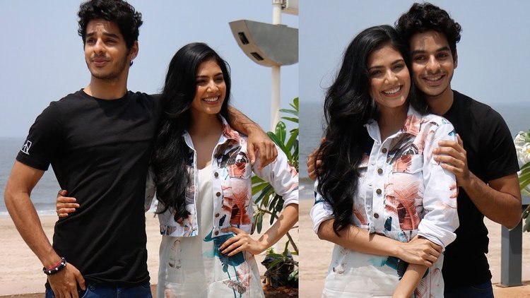 Malavika Mohanan And Ishaan Khatter