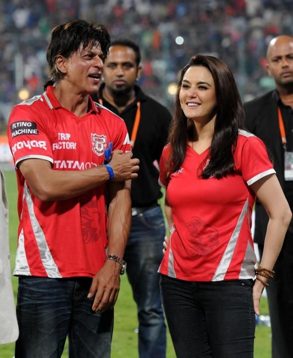Preity Zinta And Shahrukh Khan