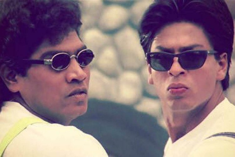 Johnny Lever And Shah Rukh Khan 