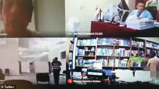 Peruvian Lawyer Caught On Cam 1