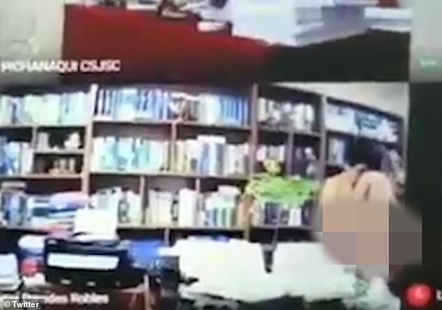 Peruvian Lawyer Caught On Cam