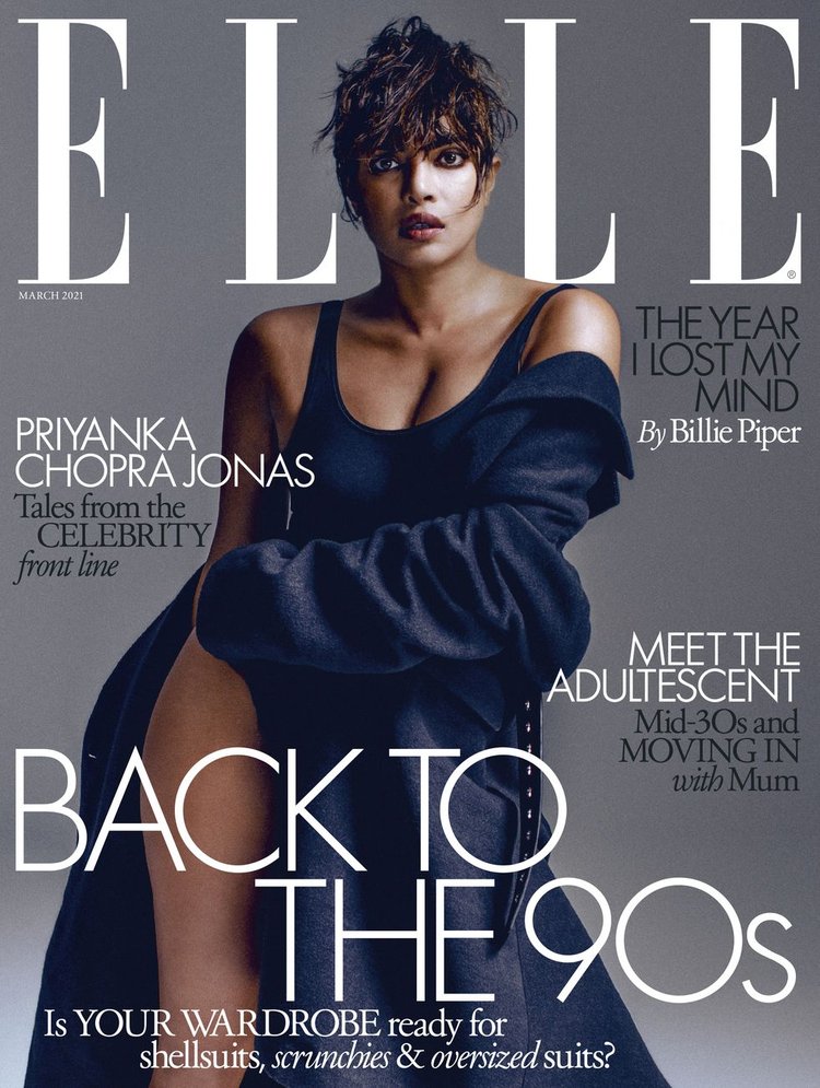 Priyanka Elle Cover