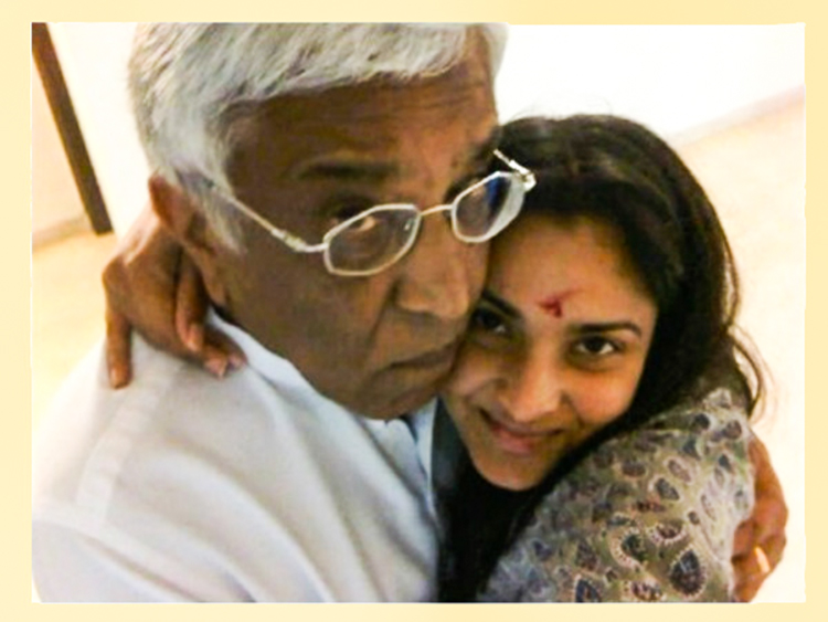 Divya Spandana Foster Father