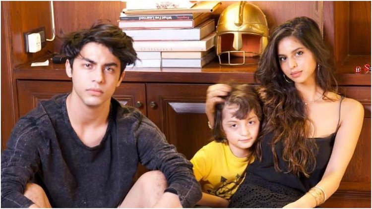 Aryan Khan Abram Khan Suhana Khan