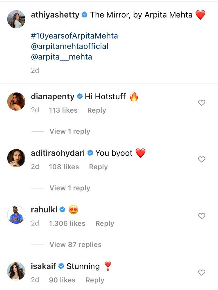 Kl Rahul Comments On Athiya Shetty Post 1