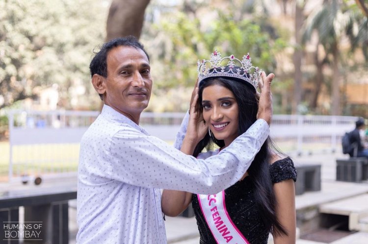 Manya Singh And Her Father