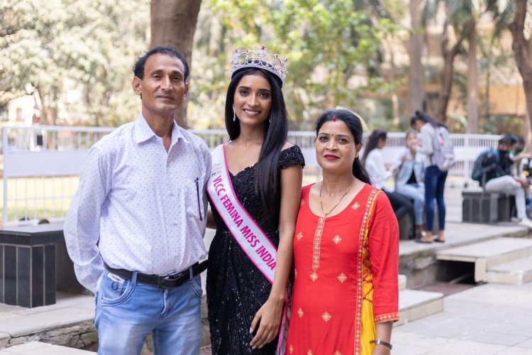 Manya Singh Family