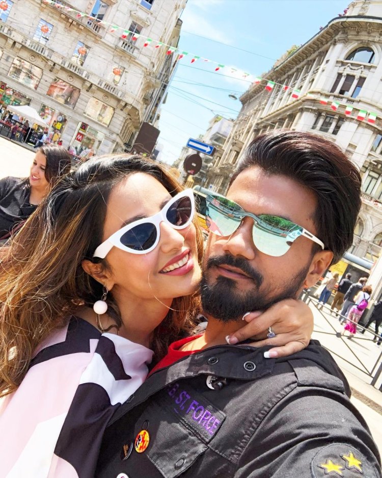 Hina Khan And Fiance