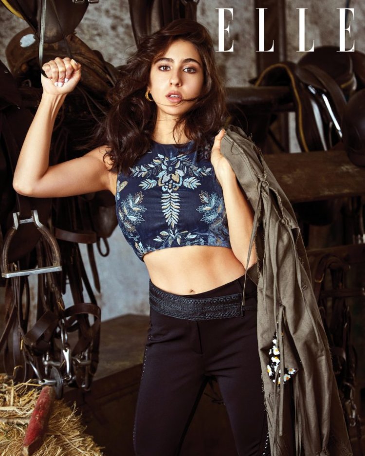 Sara Ali Khan On Elle Magazine 2