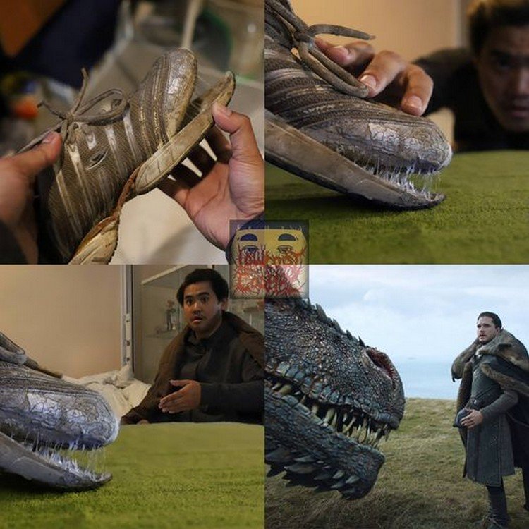 Jon Snow And The Dragon Low Cost Cosplay