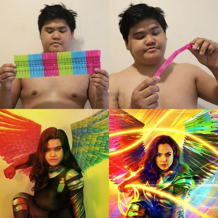 Wonder Woman Low Cost Cosplay