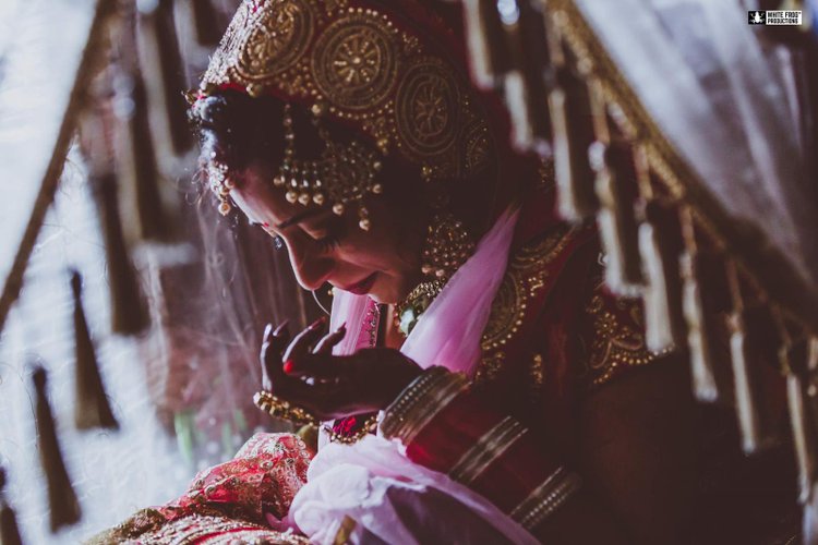 Indian Bride In Wedding