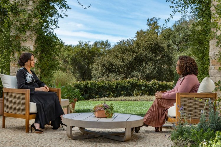 Meghan Markle In Oprah Winfrey Interview 1