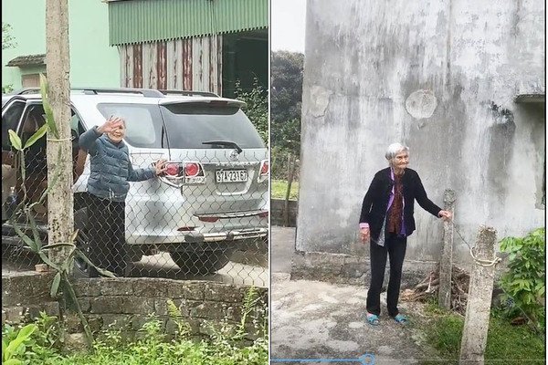 Mother Waves Goodbye To Her Daughter