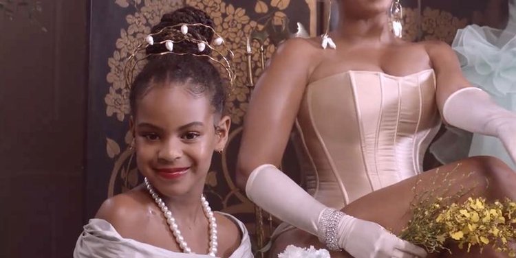 Blue Ivy In Brown Skin Girl Mv