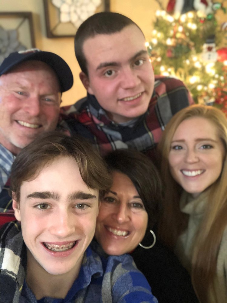Ryan Lowry And His Family