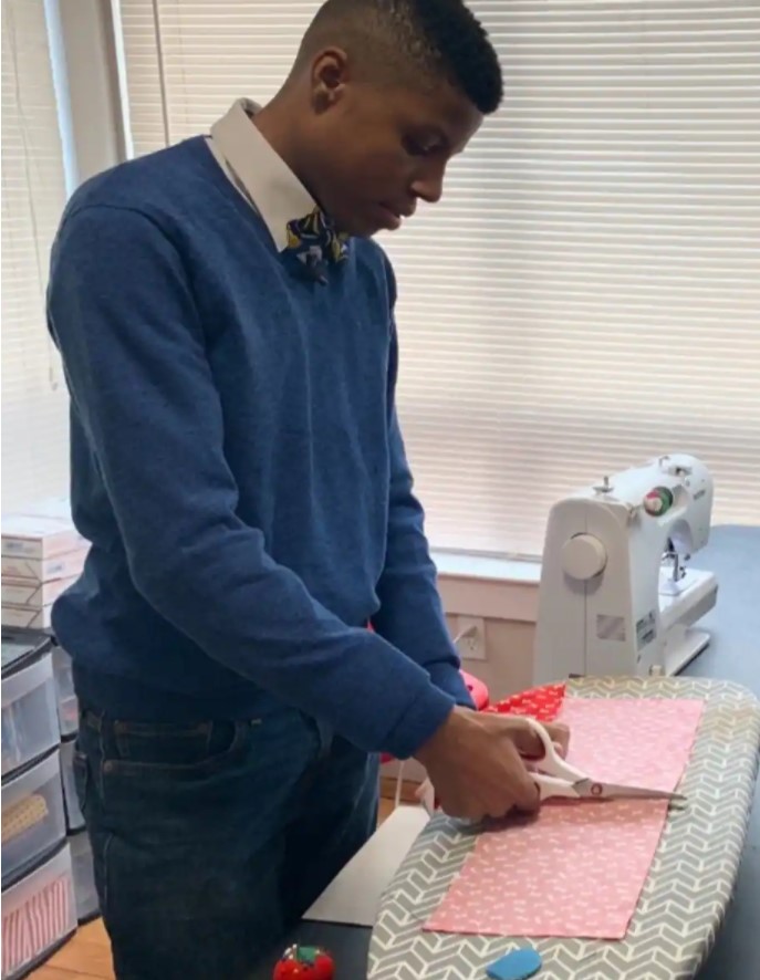 He Started With A Small Sewing Machine